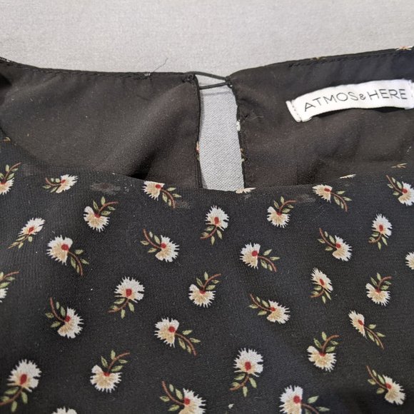 Atmos&Here - Cheri Frilled Hem Floral Playsuit (Size 6) - Picture 5 of 5